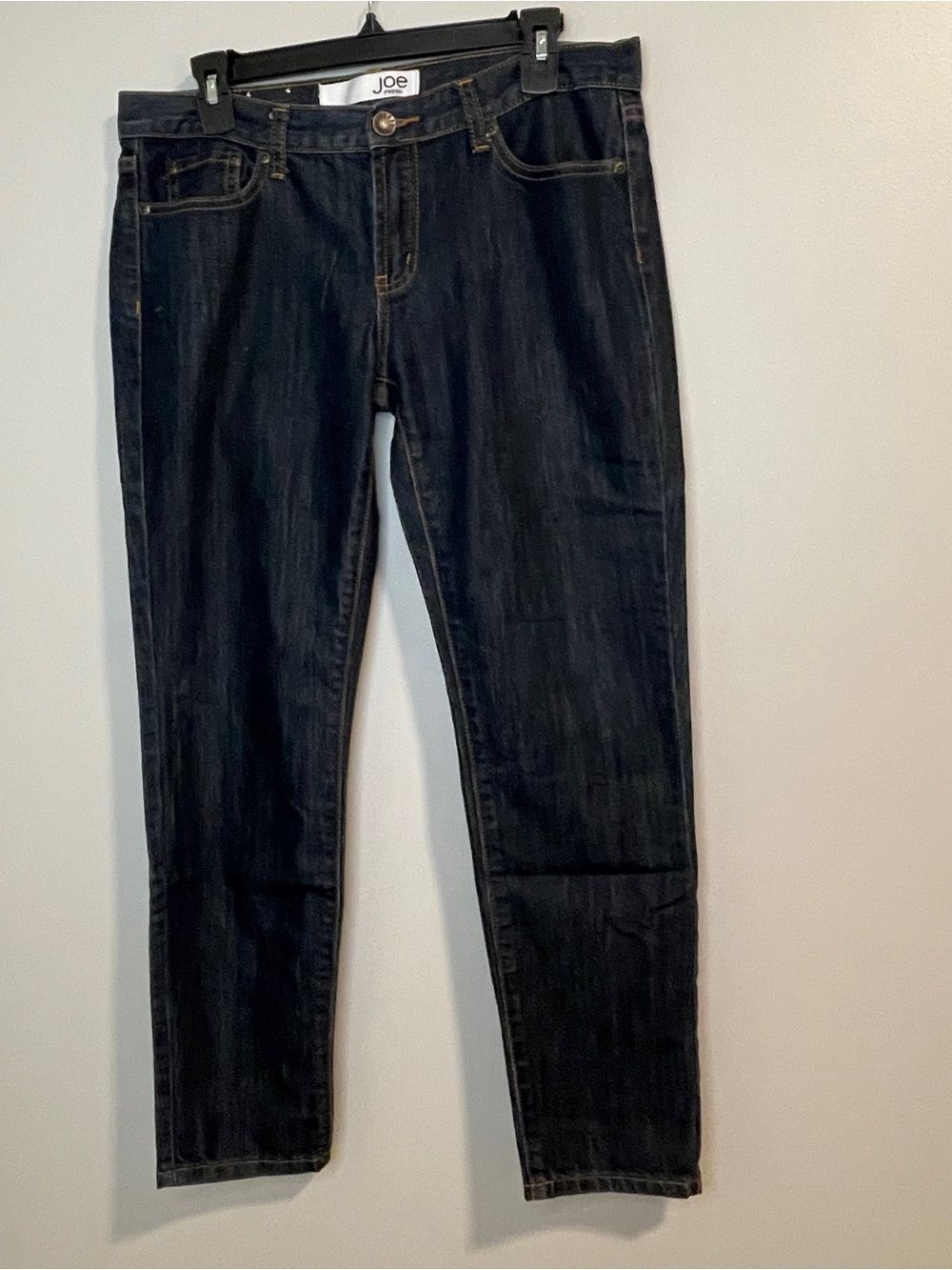 Joe Fresh Dark Indigo/Black Slim Jeans